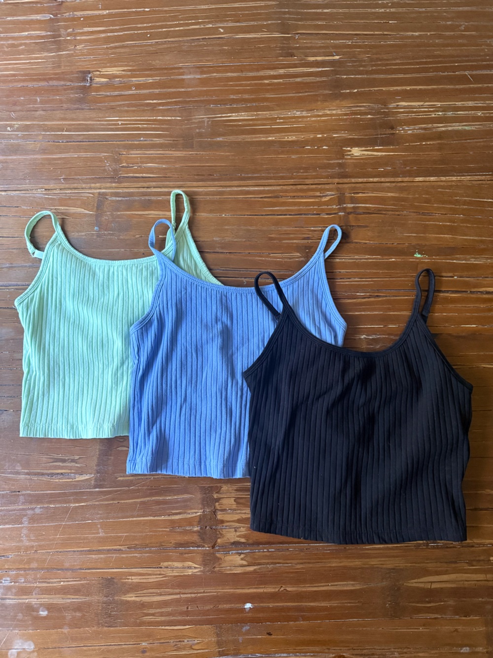 Old Navy Spaghetti Strap Crop Tanks (3)